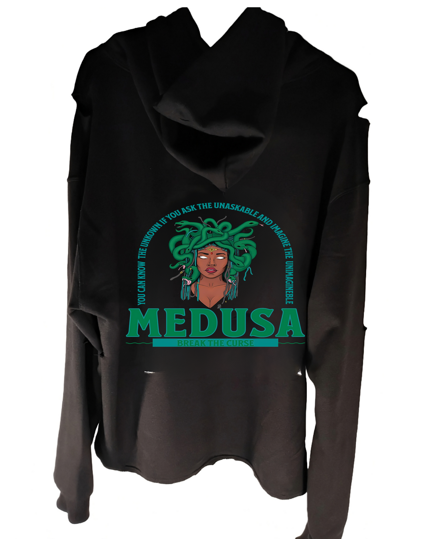 Medusa Rhinestone Hoodie