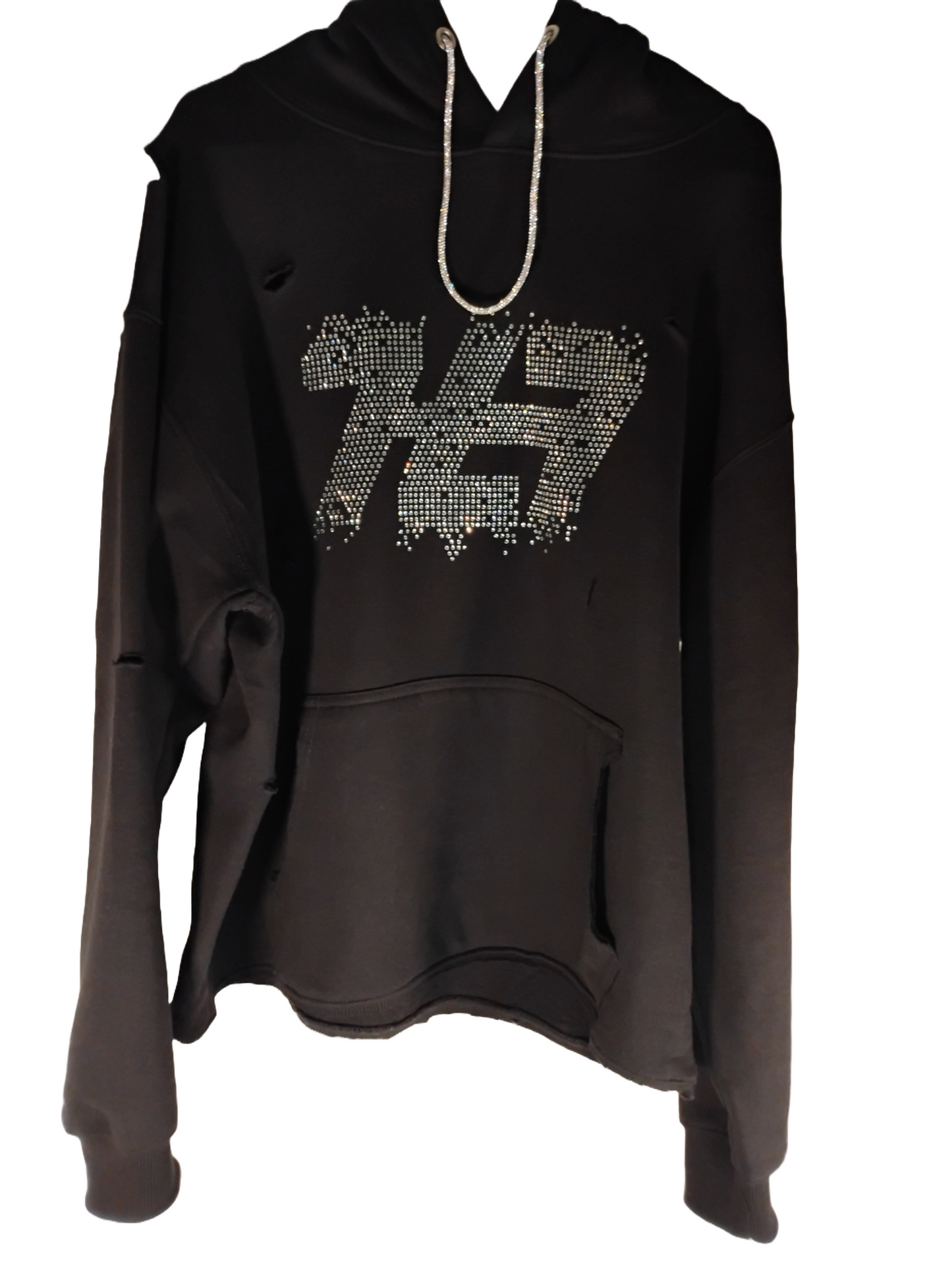 Medusa Rhinestone Hoodie