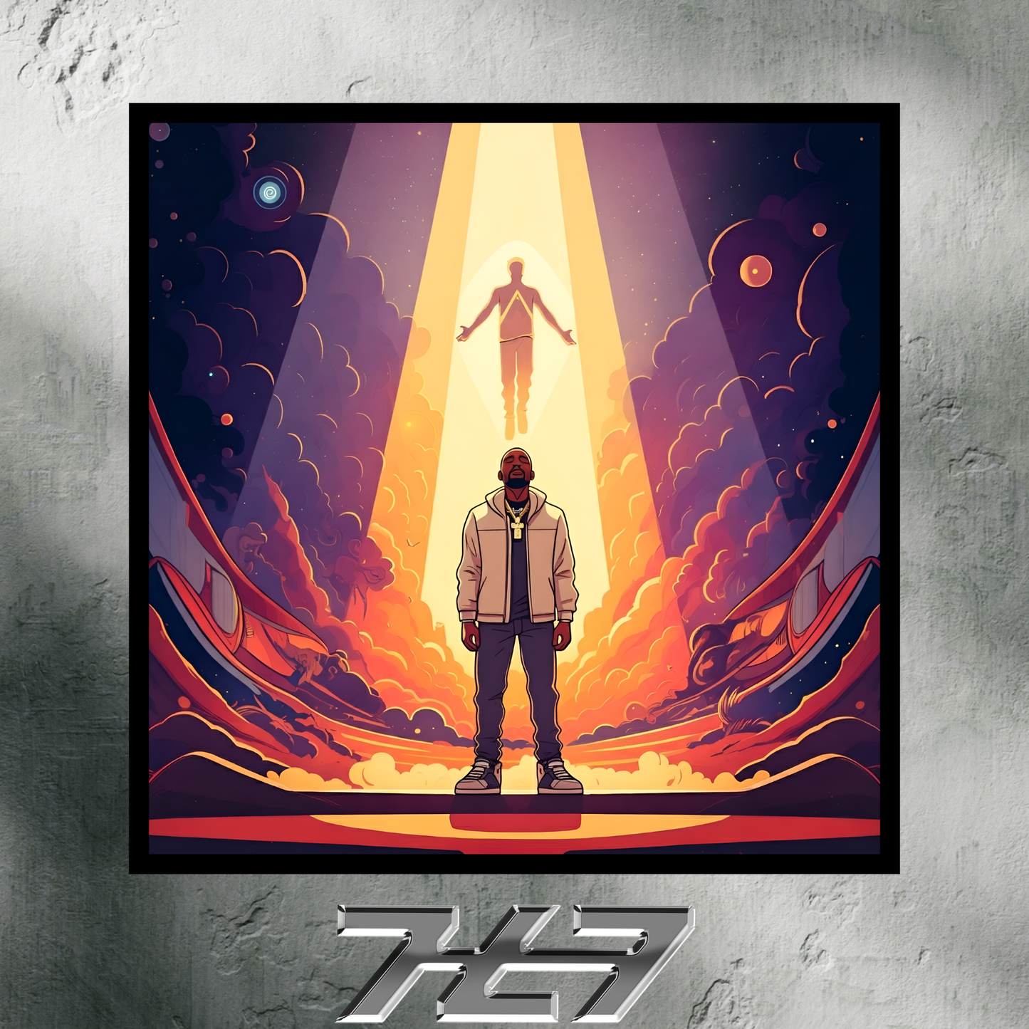 "the awakening of the man" 24x36 poster print