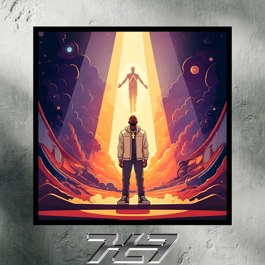 "the awakening of the man" 24x36 poster print